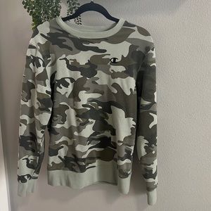Champion Camo Crewneck